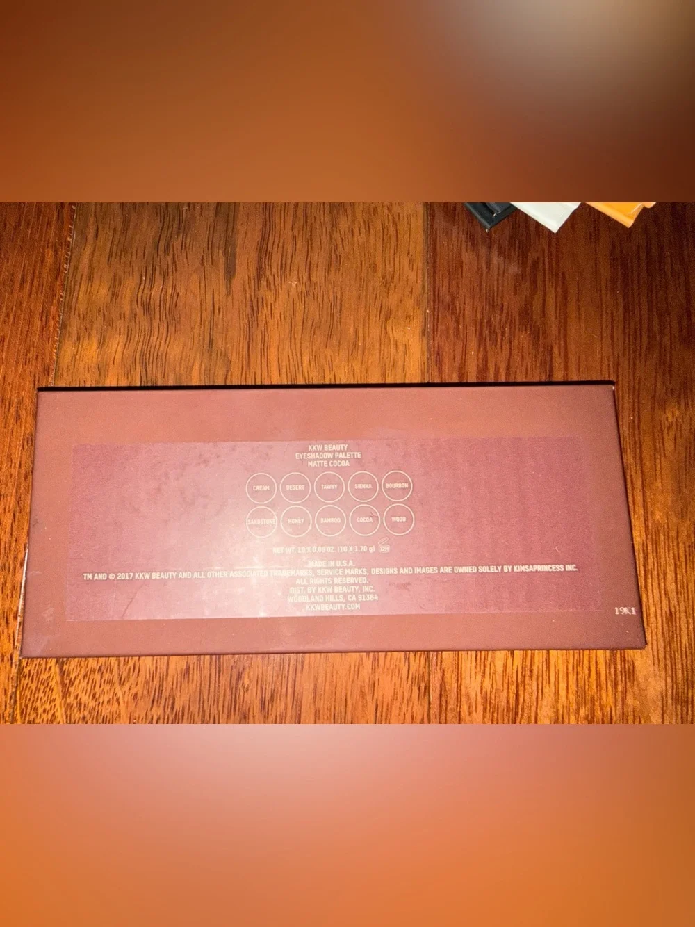 New KKW Matte Cocoa Eyeshadow Palette